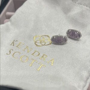 Kendra Scott Ellie Silver Stud Earrings